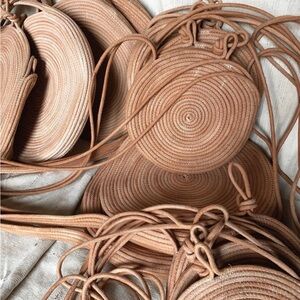 Apprvl Small Rope Circle Bag in Sienna